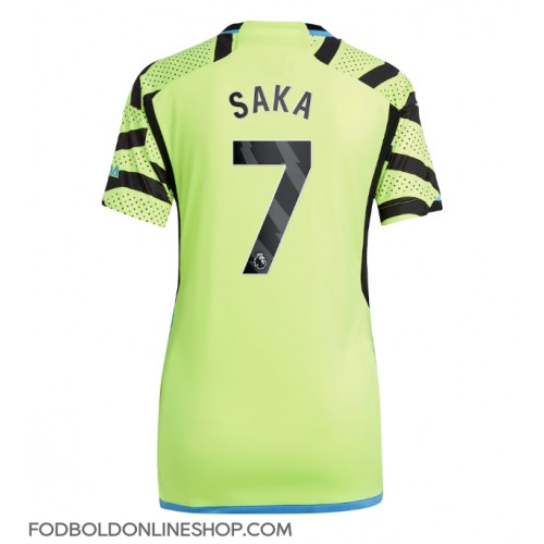 Arsenal Bukayo Saka #7 Udebanetrøje Dame 2023-24 Kortærmet